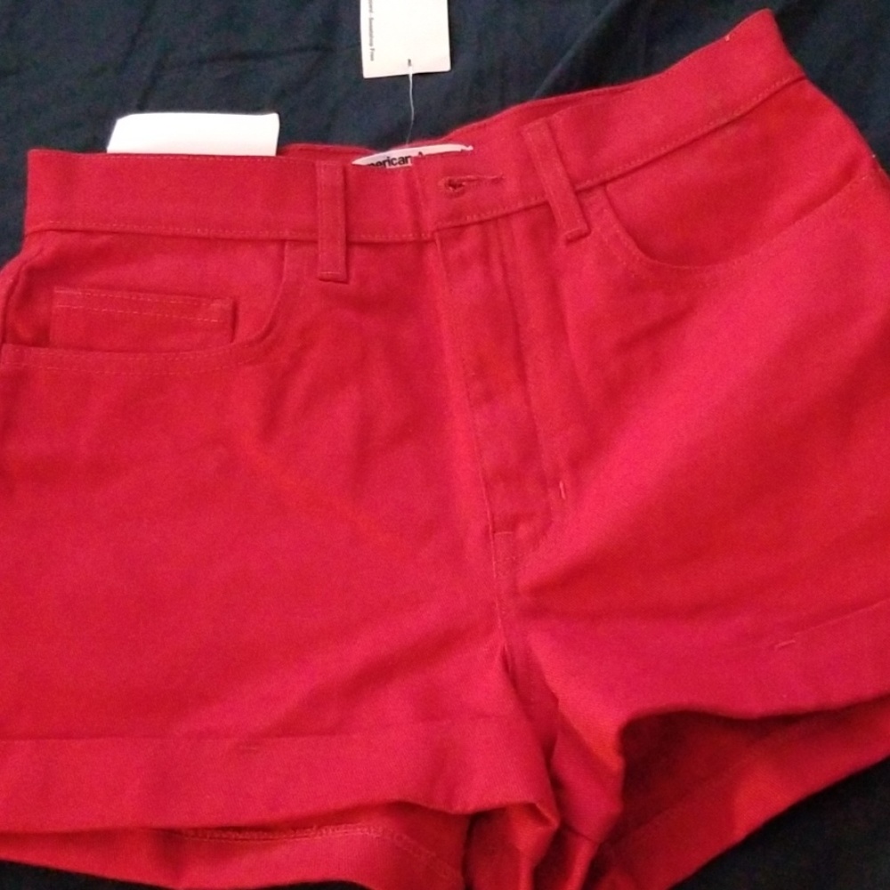 High waisted shorts